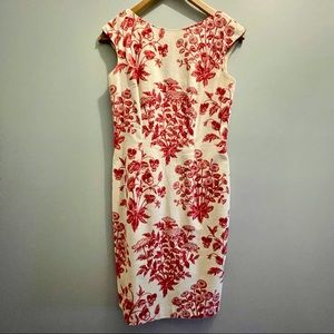 Maggy London Floral Beaded Dress